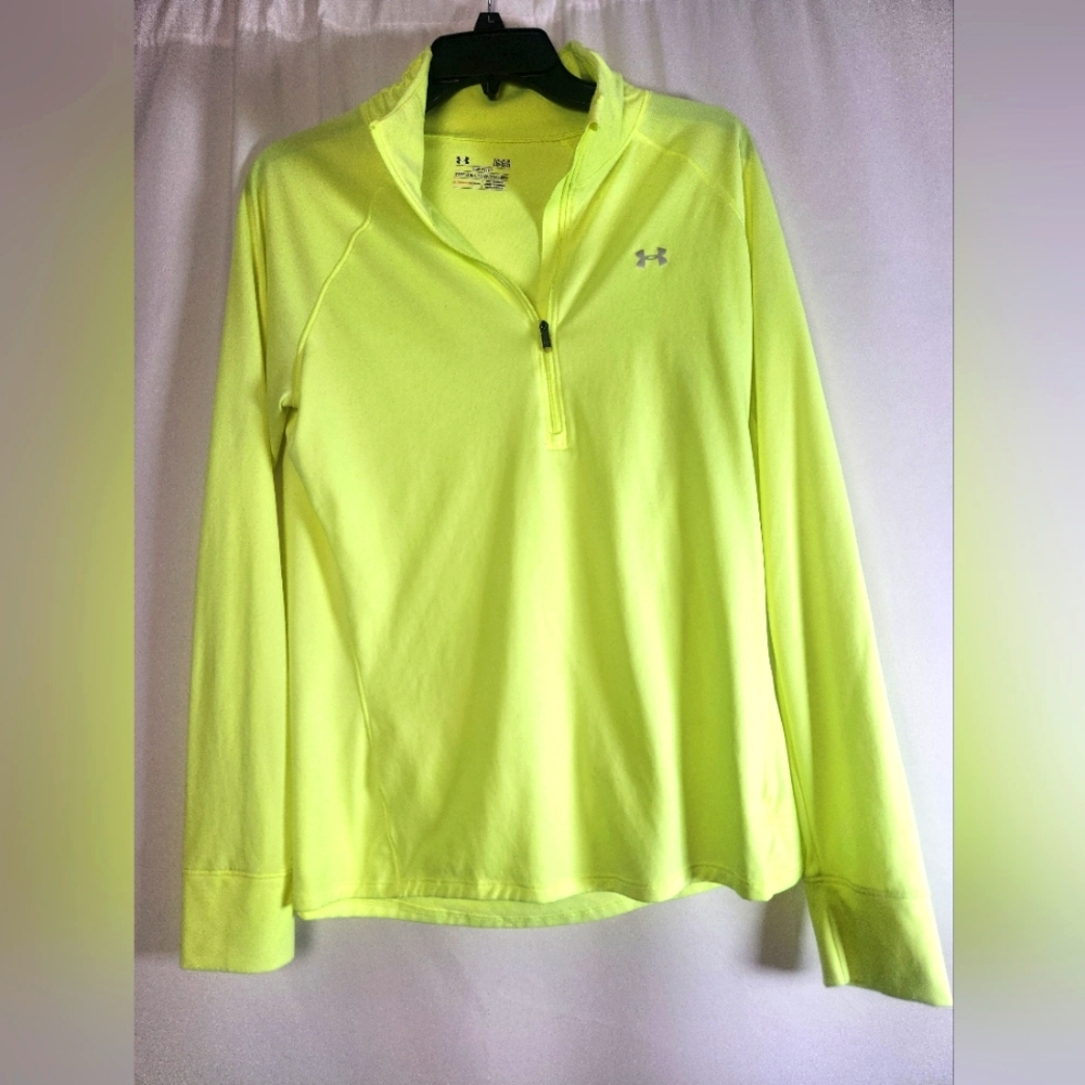 Under Armour Team 1/2 zip Semi fitted Allseason gear- Large